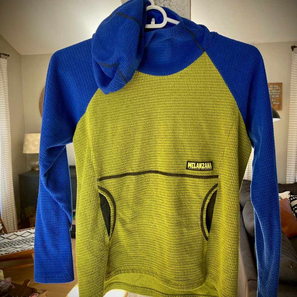 Melanzana Youth L Micro Grid Hoodie